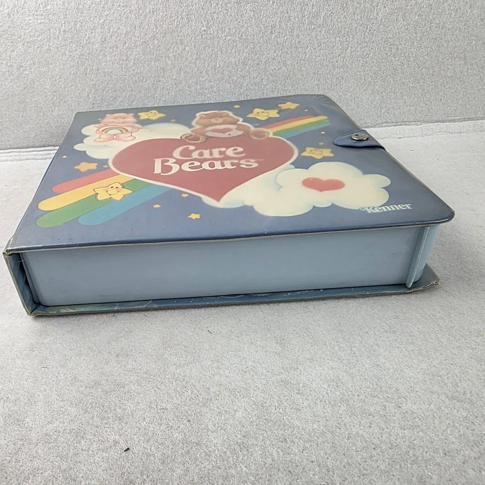 Vintage 1984 Kenner Care Bears Collector Carrying Case Storage Box Figures